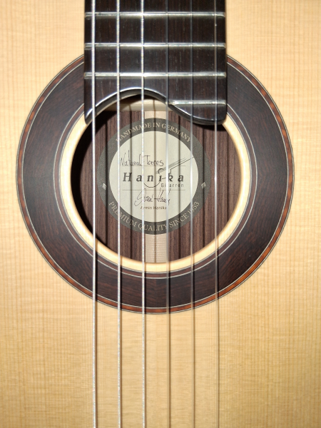 Hanika Natural Torres, Fichte / Palisander vollmassiv, made in Germany, inkl. Case, gebraucht